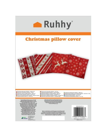 Dekoratyvinis pagalvės užvalkalas 45x45cm - rinkinys iš 4 Ruhhy