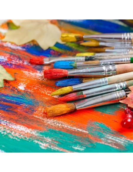 Akriliniai dažai 12ml - rinkinys 24vnt Maaleo 24725