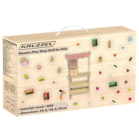 Medinis kioskas su priedais Kruzzel 24888