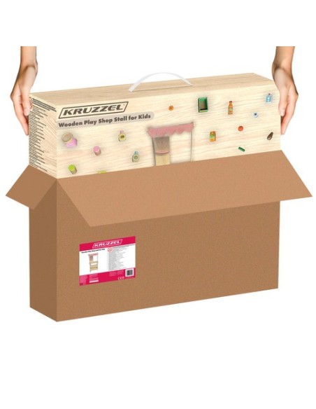 Medinis kioskas su priedais Kruzzel 24888