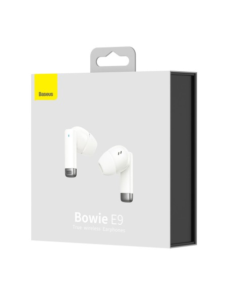 Į ausis įdedamos belaidės ausinės TWS Bluetooth 5.3 baltos Į ausis įdedamos belaidės ausinės TWS Bluetooth 5.3 baltos