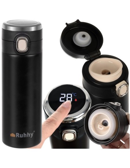 Terminis puodelis su LED ekranu Ruhhy 24623