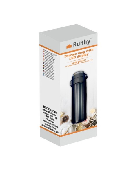 Terminis puodelis su LED ekranu Ruhhy 24623