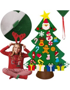 Veltinio eglutė su dekoracijomis 24856