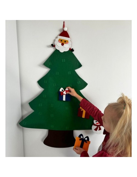 Veltinio eglutė su dekoracijomis 24856