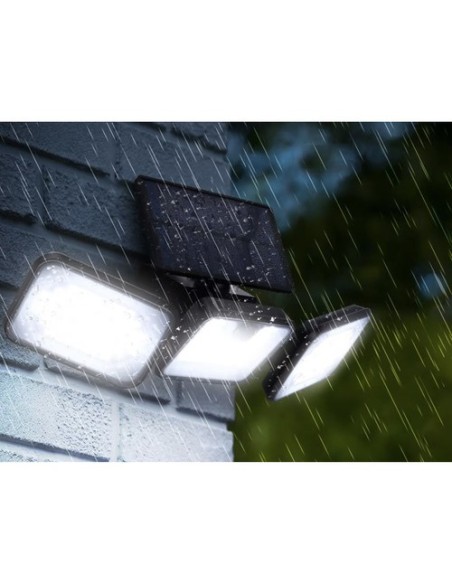 Saulės energija varomas šviestuvas 180 LED Izoxis 24889