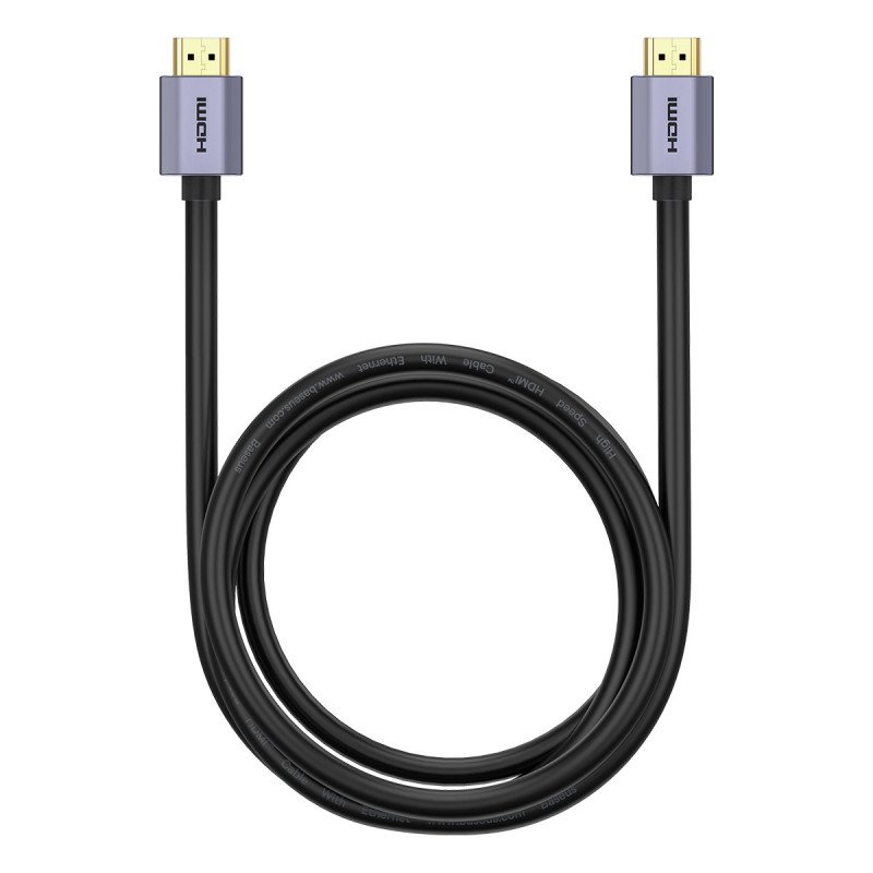 Didelės raiškos serijos HDMI 2.0 4K 60Hz kabelis 2m juodas