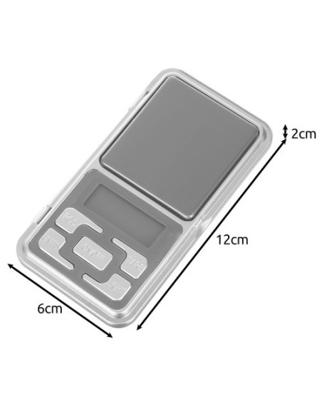 Kišeninės svarstyklės 500x0,1g Ruhhy 24209