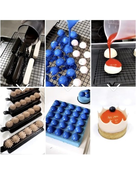 Ruhhy 24746 tortų aušinimo ir glajų lentyna