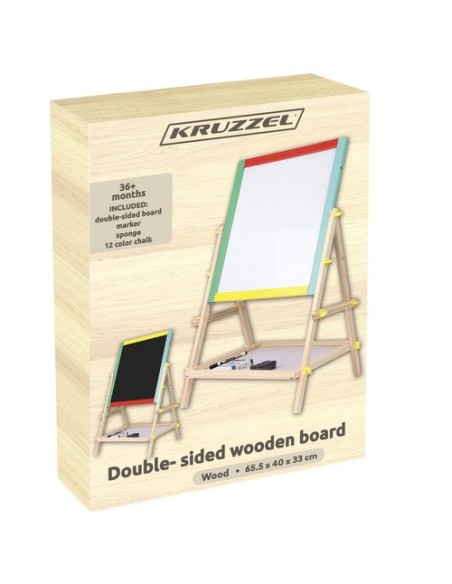 Dvipusė medinė lenta Kruzzel 23546