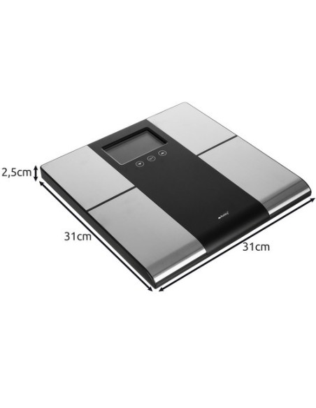 LCD vonios svarstyklės - analitinės Ruhhy 24638