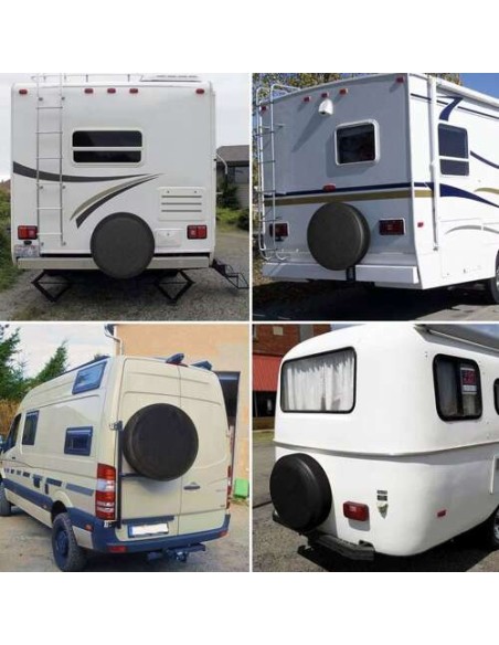 Ratų gaubtai - komplekte 4 vnt. Xtrobb 25640