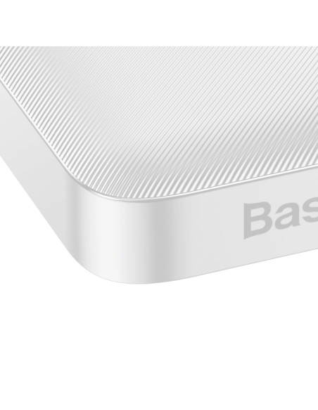 Bipow maitinimo blokas su greito įkrovimo 10000 mAh USB-A microUSB laidu 0,25 m baltas Bipow maitinimo blokas su greito įkrovimo 10000 mAh USB-A microUSB laidu 0,25 m baltas