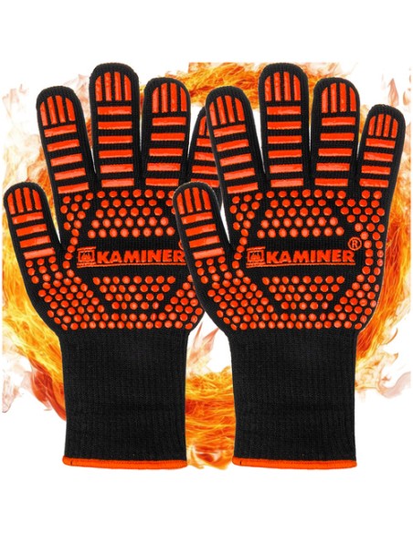 Karščiui atsparios kepsninės pirštinės 25416