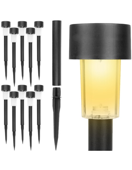 Saulės sodo šviestuvai - 10 vnt. Gardlov 23859