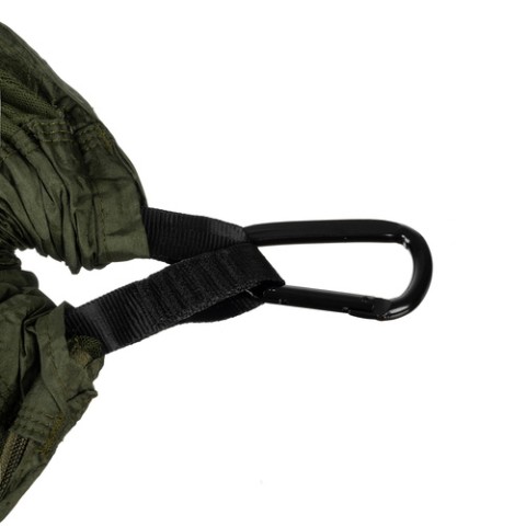 Turistinis hamakas su brezentu ir tinkleliu nuo uodų 260x140 cm