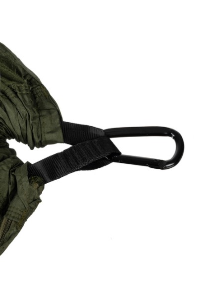 Turistinis hamakas su brezentu ir tinkleliu nuo uodų 260x140 cm