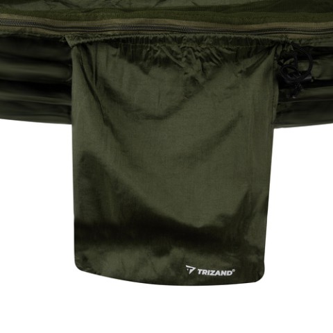 Turistinis hamakas su brezentu ir tinkleliu nuo uodų 260x140 cm