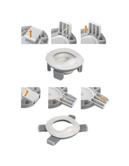 Kruzzel 25510 nešiojamas/ kelioninis puodukas