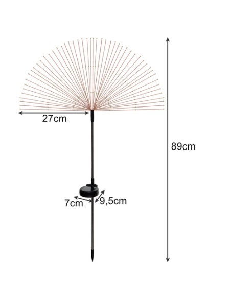 Saulės sodo lempa - kiaulpienės Gardlov 25477