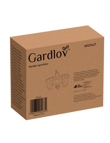 Gardlov 3 svirčių besisukantis purkštuvas