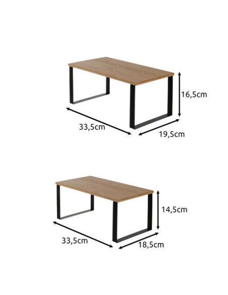 Bambuko virtuvės lentyna - 2 vnt. Ruhhy 25661