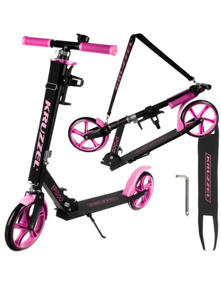 Spidoo paspirtukas rožinis Kruzzel 25628