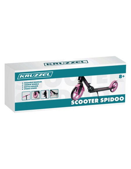 Spidoo paspirtukas rožinis Kruzzel 25628