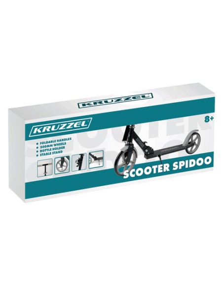 Spidoo paspirtukas pilkas Kruzzel 25629