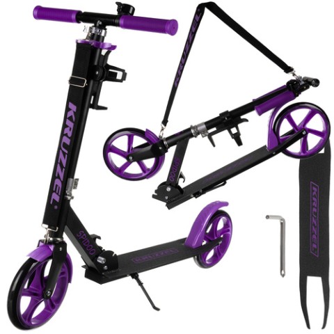 Spidoo paspirtukas violetinis Kruzzel 25630