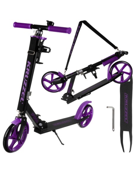 Spidoo paspirtukas violetinis Kruzzel 25630