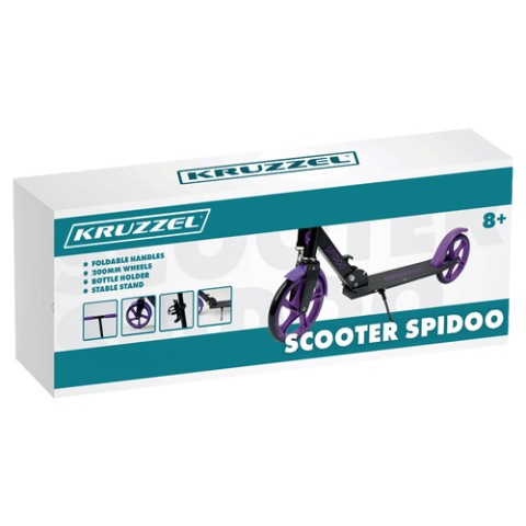 Spidoo paspirtukas violetinis Kruzzel 25630