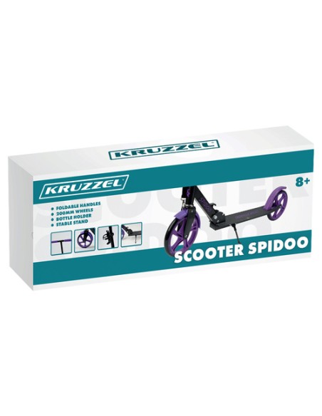 Spidoo paspirtukas violetinis Kruzzel 25630