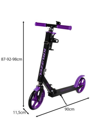 Spidoo paspirtukas violetinis Kruzzel 25630