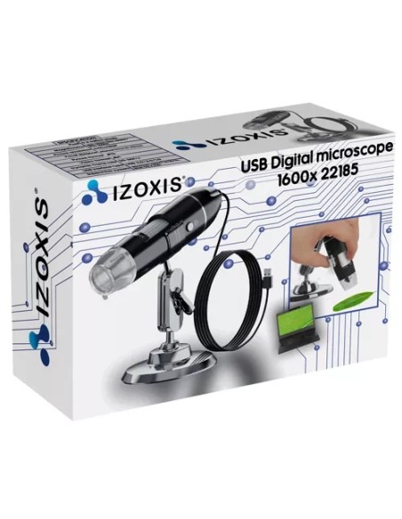 USB skaitmeninis mikroskopas 1600x Izoxis 25467