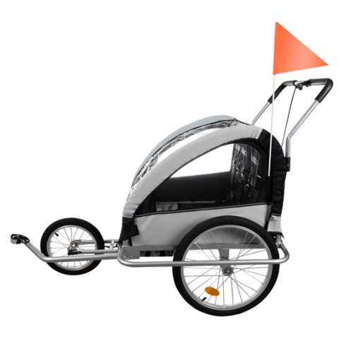 Kruzzel 25372 3in1 pakabos dviračio priekaba