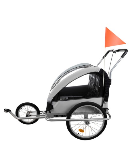 Kruzzel 25372 3in1 pakabos dviračio priekaba