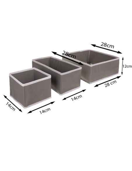 Apatinių drabužių organizatorius - 6 vnt. rinkinys Ruhhy 25764