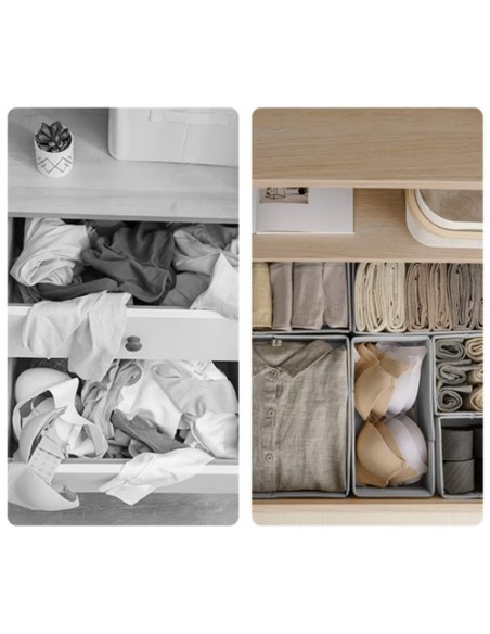 Apatinių drabužių organizatorius - 6 vnt. rinkinys Ruhhy 25764