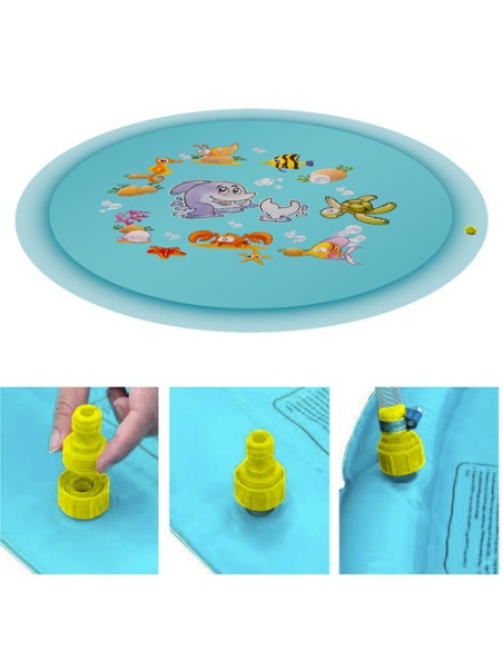 Sodo laistymo kilimėlis 150 cm Kruzzel 25568