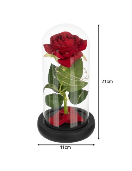 Rožė stiklinėje - spindinti Ruhhy 25682