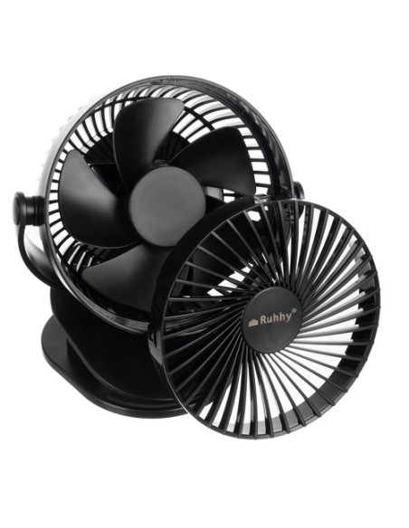 Juodas belaidis ventiliatorius Ruhhy 25567