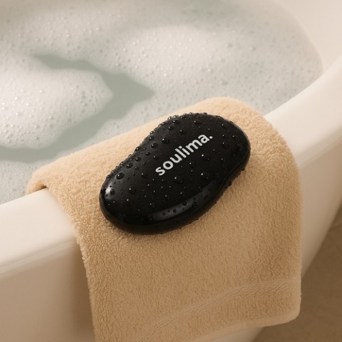 Krištolinė pemza - pėdų tarka 3D Soulima 25745