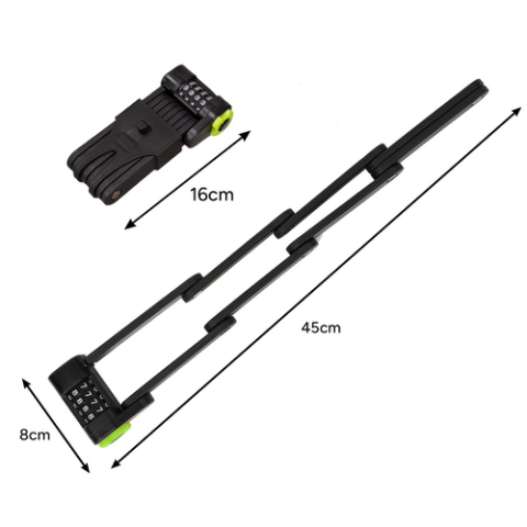Trizand 25733 sulankstomas dviračio užraktas