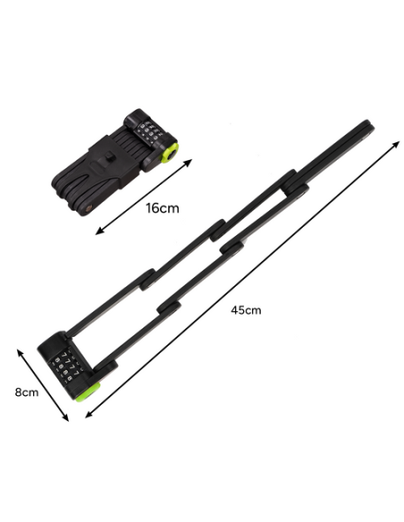 Trizand 25733 sulankstomas dviračio užraktas