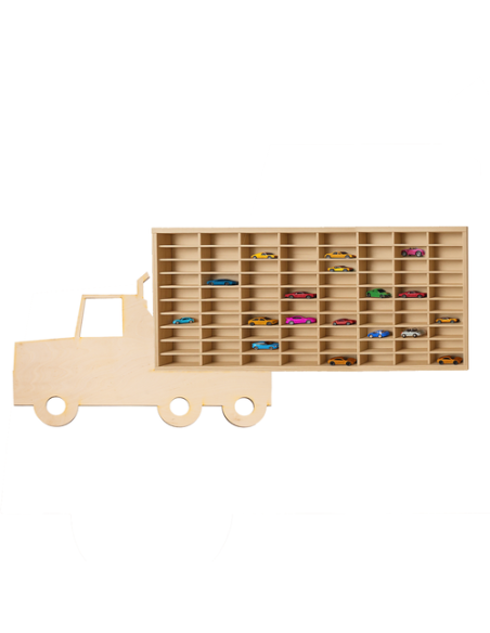 Medinė lentyna automobiliams - Kruzzel 26582 sunkvežimis