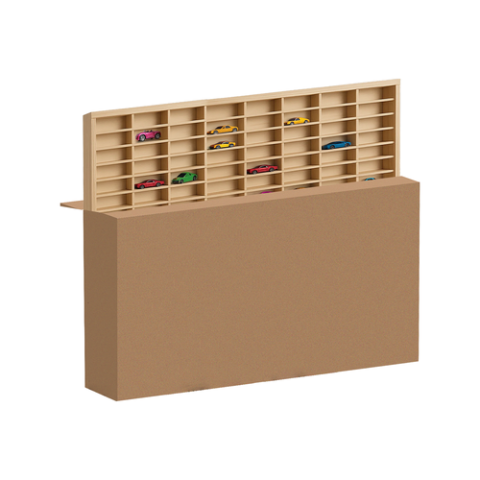 Medinė lentyna automobiliams - Kruzzel 26582 sunkvežimis