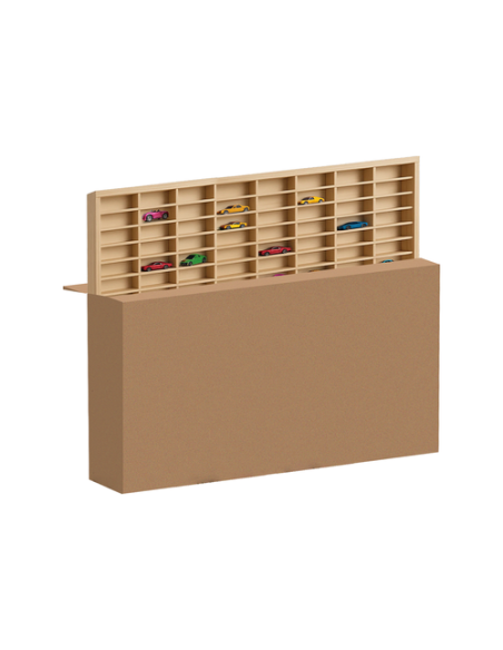 Medinė lentyna automobiliams - Kruzzel 26582 sunkvežimis