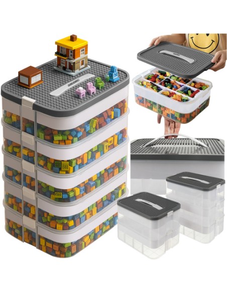 Blokinė dėžutė - 5 lygiai Kruzzel 25759