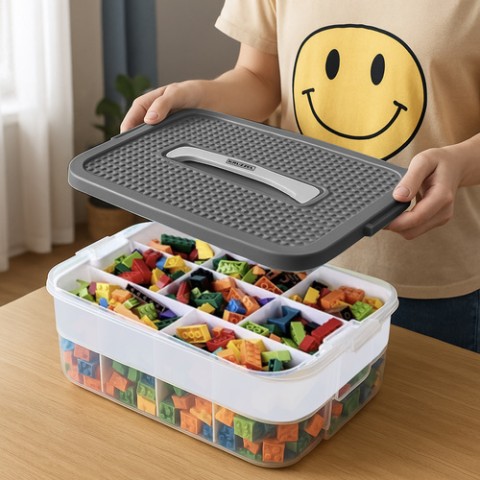 Blokinė dėžutė - 5 lygiai Kruzzel 25759